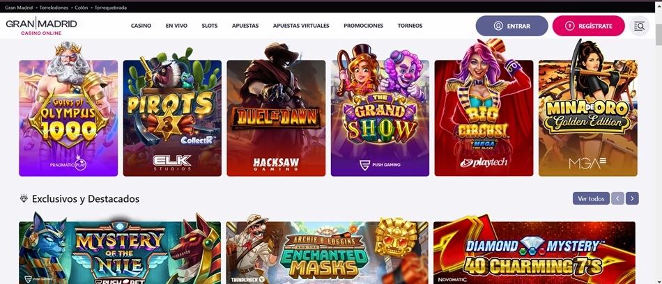 Casino online gran madrid